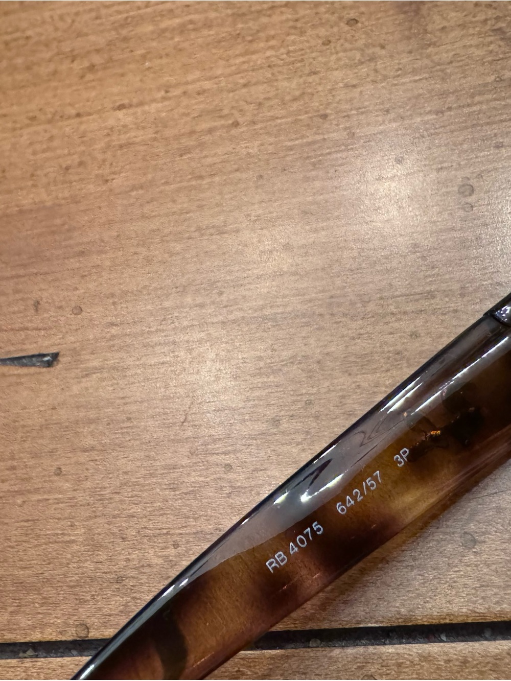 Ray-Ban RB4075 Polarized Sunglasses - Picture 3 of 3